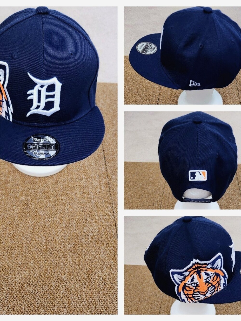 DETROIT TIGERS MLB BASEBALL SNAPBACK HAT.